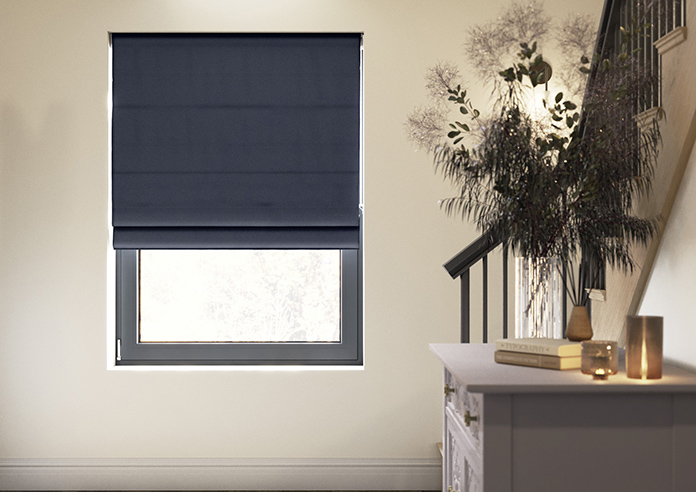 Norleigh, Indigo - Roman Blind - Image 3